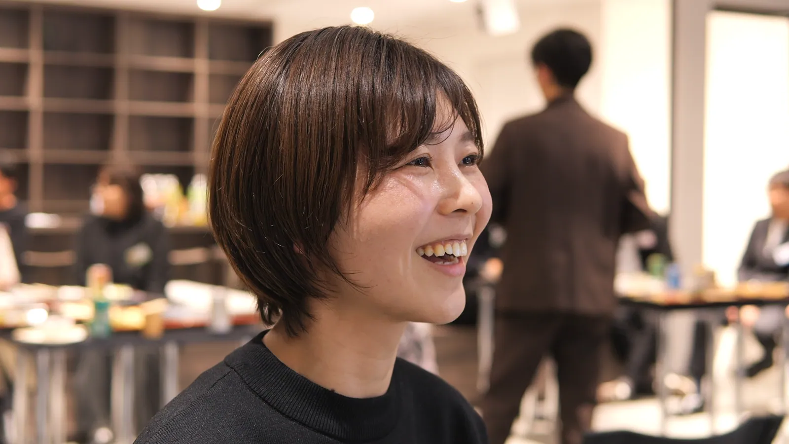 株式会社フライヤー様の取材の様子